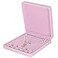 LETURE Velvet Jewelry Set Box Velvet Gift Box for Bracelet Necklace Earring Ring Pink