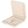 LETURE Velvet Jewelry Set Box Velvet Gift Box for Bracelet Necklace Earring Ring Apricot