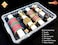 SPC Plastic adjustable 4 rod Bangle Box Chudi Set Organizer Jewellery Storage Display Box for Bangles Chudi Bracelet Wrist Watch Hair Bands Scrunchies Accessories Transparent 2