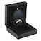 ALLURE BOXDISPLAY COMPANY Allure Slim Ring Box With LED Light Square Shaped Elegant Flat Diamond Ring Case Small Black Velvet Interior Jewelry Display Gift Box For Unique Proposal Engagement Or Wed