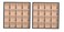 Glenor Co Earring Organizer Tray Set of 2 Stackable 32 Slots Jewelry Storage Trays Display on Dresser or Drawer Compatible with Other Trays Black