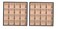 Glenor Co Earring Organizer Tray Set of 2 Stackable 32 Slots Jewelry Storage Trays Display on Dresser or Drawer Compatible with Other Trays Black