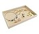 Svea Display Large Beige Premium Quality Velvet Jewelry Display Box Tray Stackable Practical Trade Show Home Store Open Tray