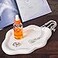 BIGPIPI Ceramic Jewelry Tray Dish for Ring Key Trinket Cute Cloud Shape Decorative Jewelry Plate Holder Room Decor Aesthetic Gift White