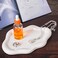BIGPIPI Ceramic Jewelry Tray Dish for Ring Key Trinket Cute Cloud Shape Decorative Jewelry Plate Holder Room Decor Aesthetic Gift White
