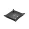 XYJG Genuine Cowhide Leather Desktop Storage Organizer Bedside Vanity Tray Catchall Nightstand Caddy for Phone Wallet Coin Jewelry