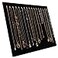 Tinsow 147x12 17 Hook Necklace Jewelry TrayDisplay OrganizerPadShowcaseDisplay case