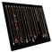 Tinsow 147x12 17 Hook Necklace Jewelry TrayDisplay OrganizerPadShowcaseDisplay case