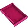 Youngy Stackable Jewelry Trays Inserts Velvet Catch All Jewelry Display Tray Case Hot Pink