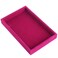 Youngy Stackable Jewelry Trays Inserts Velvet Catch All Jewelry Display Tray Case Hot Pink