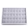 Oirlv Velvet Stackable Jewelry Tray 32 Grids Earrings Organizer Display Showcase Jewelry Storage trays
