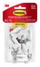 Command Small Wire Toggle Hooks 28 Hooks and 32 Strips DamageFree Hanging Wall Hook with Adhesive No Tools Required Great for Home Kitchen and Office Organization Holds up to 05 lb