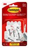 Command Small Wire Toggle Hooks Damage Free Hanging Wall Hooks with Adhesive Strips No Tools Wall Hooks for Hanging Organizational Items in Living Spaces 9 White Hooks and 12 Command Strips
