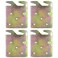 Eforlike Richohome 4 Pack Heavy Duty Wood Bed Rail Hook Plates