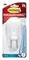 Command Bathroom Hook with WaterResistant Strips 1Hook 2Strips Organize DamageFree