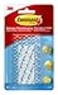 Command Small Decorating Clips Clear 20ClipsPack 6Packs Decorate DamageFree