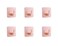 HomeImpel Heavy Duty Adhesive Hooks 6 Pcs Wall Adhesive Hooks Stainless Steel Hooks for Home Bathroom Kitchen Office Living Room Rose Gold