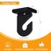 Vicenpal 100 Pair Drop Ceiling Hooks Bulk for Classrooms Hanging Metal Suspended Track Tile Hooks Aluminum Heavy Duty T Bar Clips Hold up to 20 Lbs for School Offices Plants Decorations Black