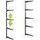 Delta Heavy Duty Lumber Storage Rack Cycle Holds Up to 800 lbs Easy to Install Wood Storage Rack with Fully Adjustable Arms Steel Construction Storage Solution for Garage Basement Pantry