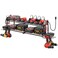CCCEI Large Garage Tools Storage with Charging Station Power Tool Battery Organizer Utility Shelf with Power Strip 4 Drills Holder Wall Mount Rack