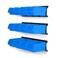 Ultrawall Wall Mounted Storage Bins Plastic Hanging Storage Organizer Bins Garage Tool Storage System for Screws Nuts Bolts Nails and Small Hardware Parts 12x bins 3 x rails Blue