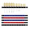 CASOMAN 6 Piece Screwdriver Organizer and Wrench Organizer Hand Tool Holder Plastic Rail Wrench Hanger with Clips