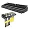 UNITEDPOWER Hammer Holder Wall Mount Storage Rack Organizer for Workshop Shed Garage Home Fit Most of Hammer or Small Tools