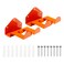 Tefola 2Pack Garage Organizer Trimmer Rack Garage Wall Hooks Tool Hangers for Garage Wall String Trimmer Hanger Utility Hooks for Garage Tool Organizers and Storage