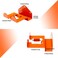 Tefola 2Pack Garage Organizer Trimmer Rack Garage Wall Hooks Tool Hangers for Garage Wall String Trimmer Hanger Utility Hooks for Garage Tool Organizers and Storage
