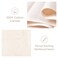 LZPTYYSN Canvas Wall Organizer for Garden Tool Hand Tools Stationery Craft Items and Sewing SuppliesNatural