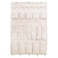 LZPTYYSN Canvas Wall Organizer for Garden Tool Hand Tools Stationery Craft Items and Sewing SuppliesNatural