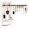 TVKB 51 All Metal Garden Tool Organizer Adjustable Garage Tool Organizer Wall Mount Garage Organizers and Storage with Heavy Duty Hooks Tool Hangers for Garage Wall Shed Garden