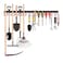 TVKB 51 All Metal Garden Tool Organizer Adjustable Garage Tool Organizer Wall Mount Garage Organizers and Storage with Heavy Duty Hooks Tool Hangers for Garage Wall Shed Garden
