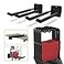 TORACK Garage Hooks Heavy Duty Tool Organizer Wall Mount Hanger Rack Garage Storage Utility Hooks for Car Tires Ladders Chairs Strollers Power Tools Garden Tools 2 Pack 124 Hook