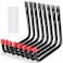 Naikozmo 8 Pack Wall Mount Storage Hooks 96IN Garage Utility Hanger for Ladder Hold Chairs Garden Tool Hose Bike
