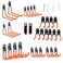 Rlipily 30 Pack Heavy Duty Steel Storage Hooks Wall Mount Garage Hanger Organizer for Bikes Tools Ladders Bulk Items Ropes and More