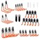 Rlipily 30 Pack Heavy Duty Steel Storage Hooks Wall Mount Garage Hanger Organizer for Bikes Tools Ladders Bulk Items Ropes and More