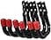 Tetra-Teknica TetraTeknica UH036P Heavy Duty Garage Storage Utility Hooks Color Black 6 per Pack