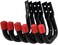 Tetra-Teknica TetraTeknica UH036P Heavy Duty Garage Storage Utility Hooks Color Black 6 per Pack