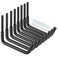 Heavdace Garage Storage Ladder Hooks with 12 Jumbo Arm 8 Pack Heavy Duty Wall Mounted Storage Hanger Utility Organizer for Bicycle Folding Chairs Bike and Garden Tools