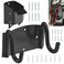 Karbay Wheelbarrow Storage Bracket 90 lbs Capacity Heavy Duty Storage Hook for Most Wheelbarrows Designs Comes with a Spring Loaded Lift Latch Safety Catch Feature