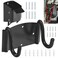 Karbay Wheelbarrow Storage Bracket 90 lbs Capacity Heavy Duty Storage Hook for Most Wheelbarrows Designs Comes with a Spring Loaded Lift Latch Safety Catch Feature