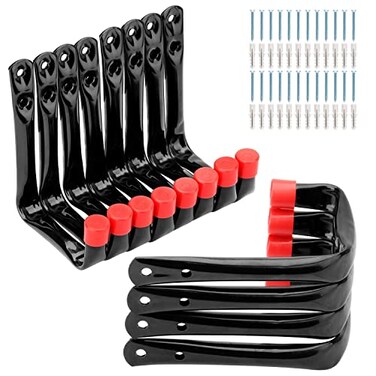 Whrsinlor 12 Pack Garage Hooks 35Inch Utility Hooks Heavy Duty Garage Storage Wall Hooks