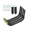 Aweilan Garage Storage Heavy Duty Hooks 15Inch Jumbo Arm Kayak Rack Heavy Duty Wall Hooks for Canoe Ladder Bicycle Folding Chairs Surfboard Snowboard Hose and Tools 4 Pack