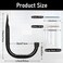 Whrsinlor 10 Pack Garage Storage Hooks Heavy Duty Organizer Utility Hook Wall Mount System Hangers for Ropes Boots Shovels Garden Tools Bulk Items 55Inch x 42Inch