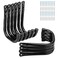Whrsinlor 10 Pack Garage Storage Hooks Heavy Duty Organizer Utility Hook Wall Mount System Hangers for Ropes Boots Shovels Garden Tools Bulk Items 55Inch x 42Inch