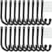 Vahodegn 20 Pcs Heavy Duty Garage Storage Utility Hooks 41Inch J Hangers Wall Hooks for Hanging Bikes Ladders Cord Hose Garden Tools