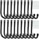 Vahodegn 20 Pcs Heavy Duty Garage Storage Utility Hooks 41Inch J Hangers Wall Hooks for Hanging Bikes Ladders Cord Hose Garden Tools