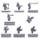 TROPEK 71piece Bracket Kit Compatible with Wall Control Assorted Hooks to hangscrewdrivers sockets Pliers Hammers Calipers Merchandise Scissors Paint Brushes for Tool wall Organization