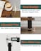 RISWER Round Small Side Table 3 Tier Oval Accent Table for Small Spaces Rustic Wood and Metal Couch End Table Nightstand for Bedroom or End Table Living Room Easy to Assemble Rustic Brown